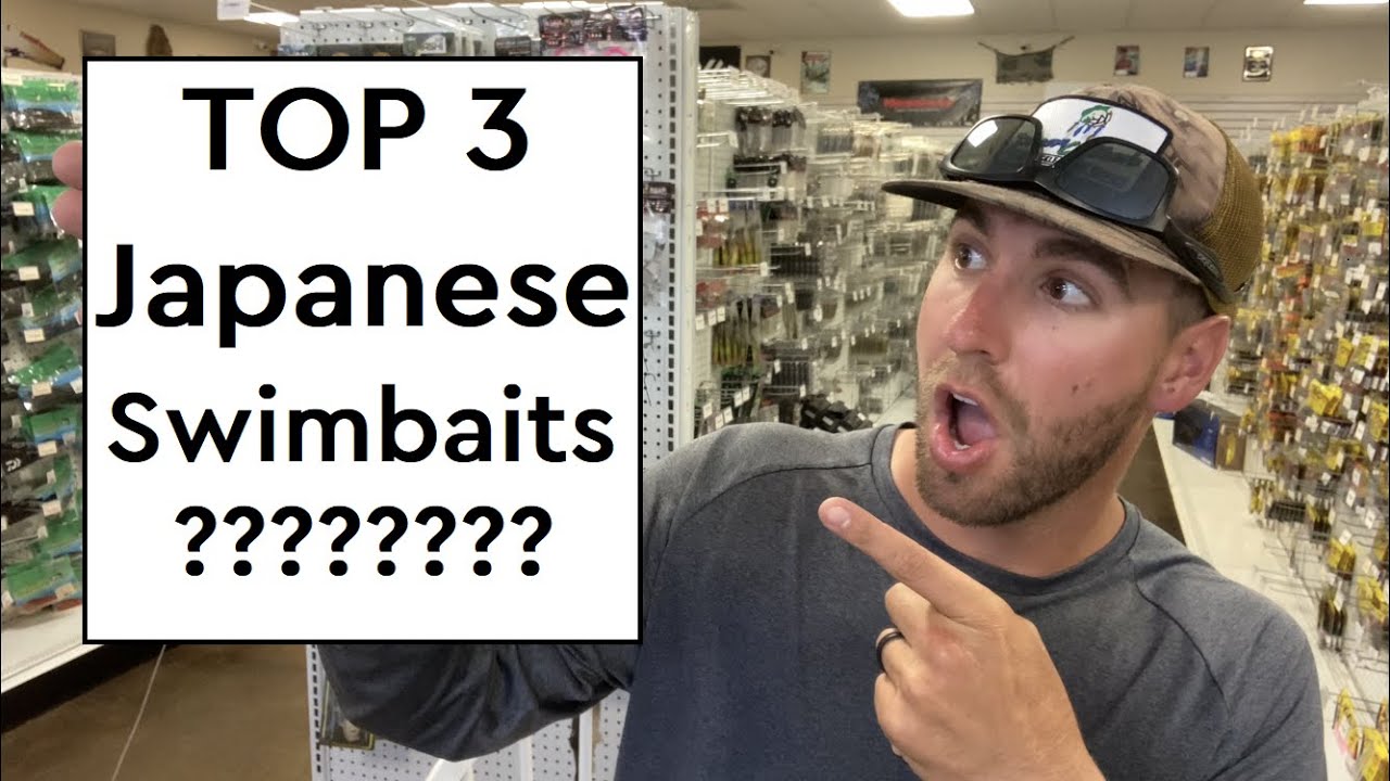 BEST 3 *JAPANESE SWIMBAITS* EVER!!!