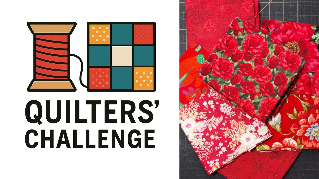 Quilters' Challenge March: Florals