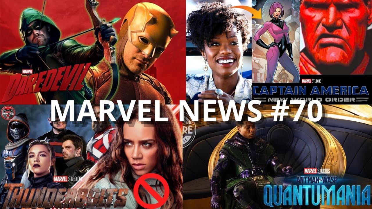 MARVEL NEWS #70: Scénaristes Daredevil ! Leaks Captain America 4 ? Détails Thunderbolts...