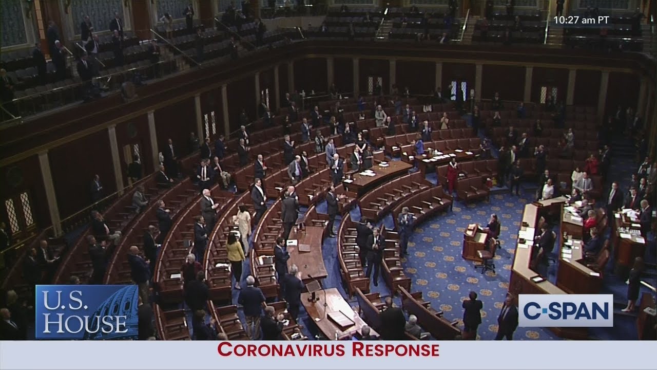 U.S. House PASSES $2 Trillion Economic Aid Bill by Voice Vote.
