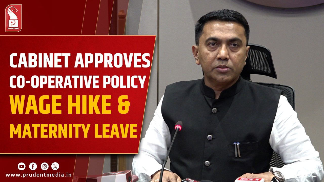 Cabinet Approves Goa State Cooperative Policy 2026