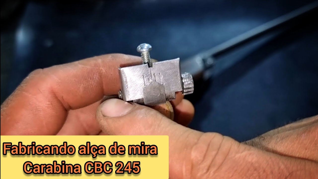 Carabina de pressão 245, restauração(parte 6).