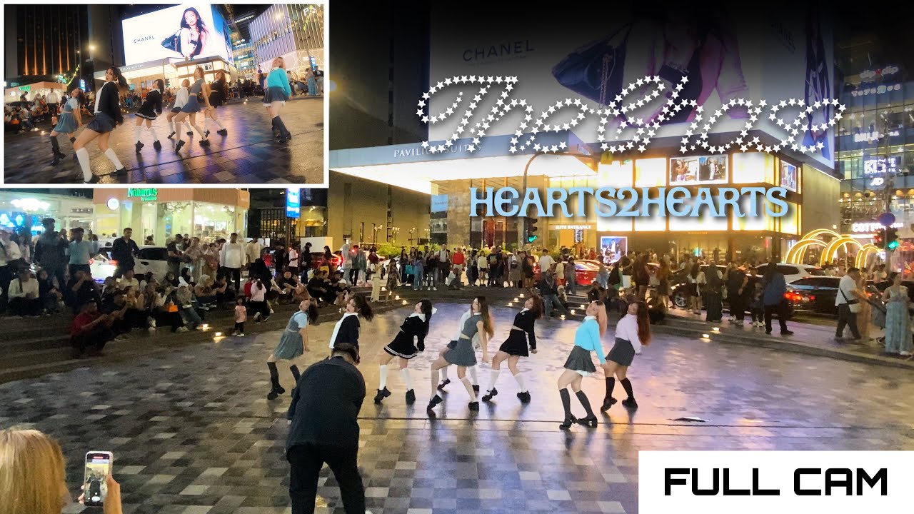 [FULL CAM | KPOP IN PUBLIC]  Hearts2Hearts 하츠투하츠 'The Chase' Dance Cover by 1119DH | MALAYSIA