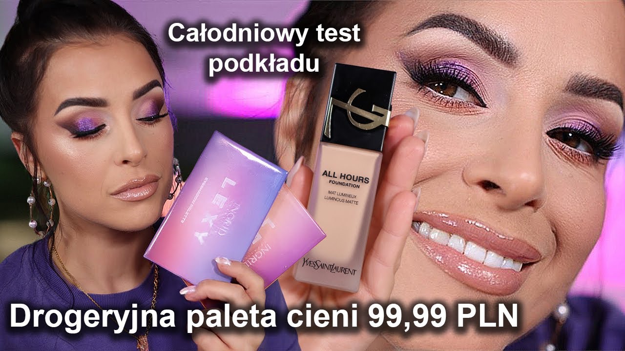*drogeryjny bronzer w kremie i róż?* Całodniowy test podkładu YSL All Hours