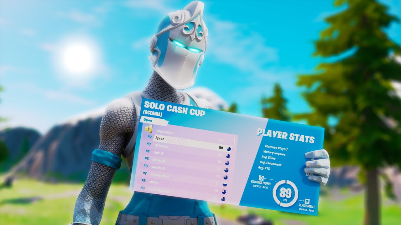 2nd PLACE SOLO CASH CUP ($1750 USD)