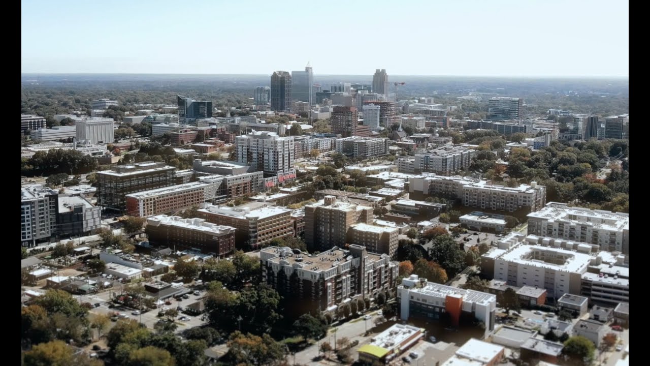 Raleigh North Carolina Drone Video