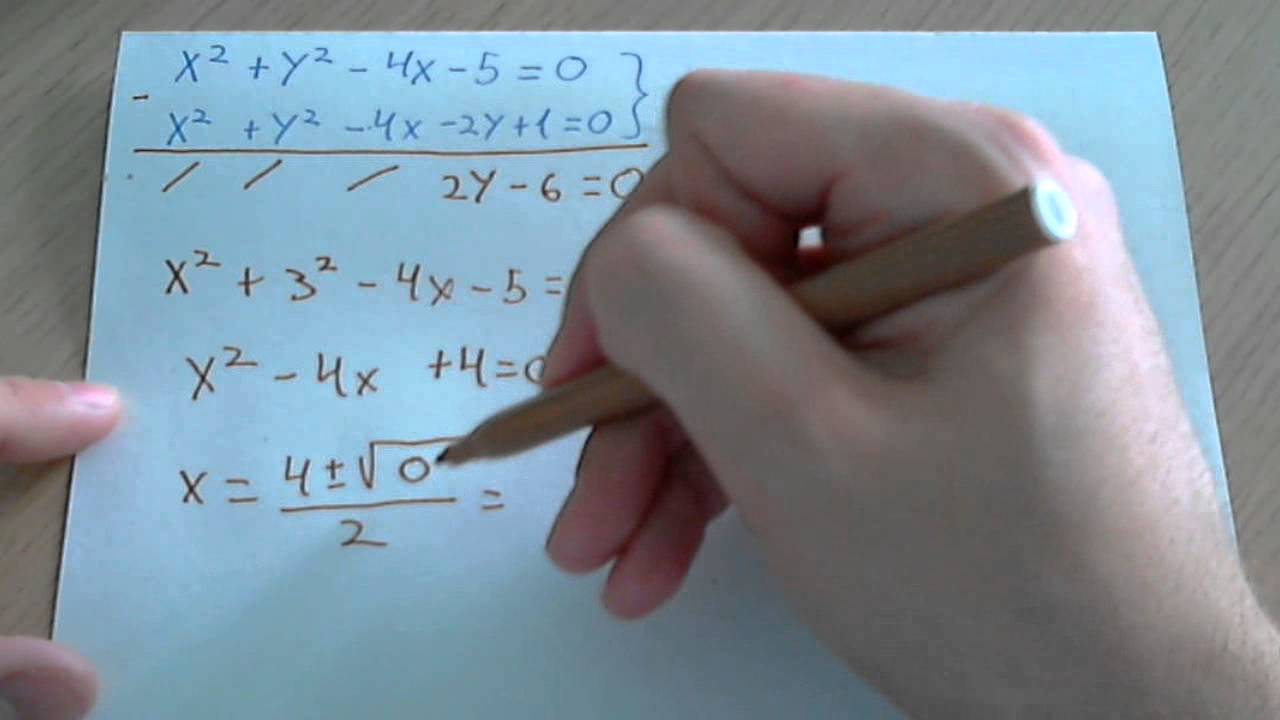 Posición relativa de dos circunferencias (tangentes)