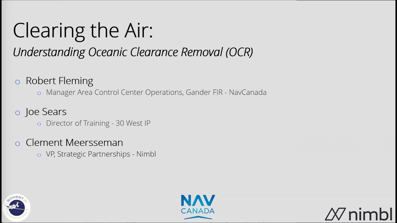 Jan 2025 Clearing the Air, understanding the new Gander OCR