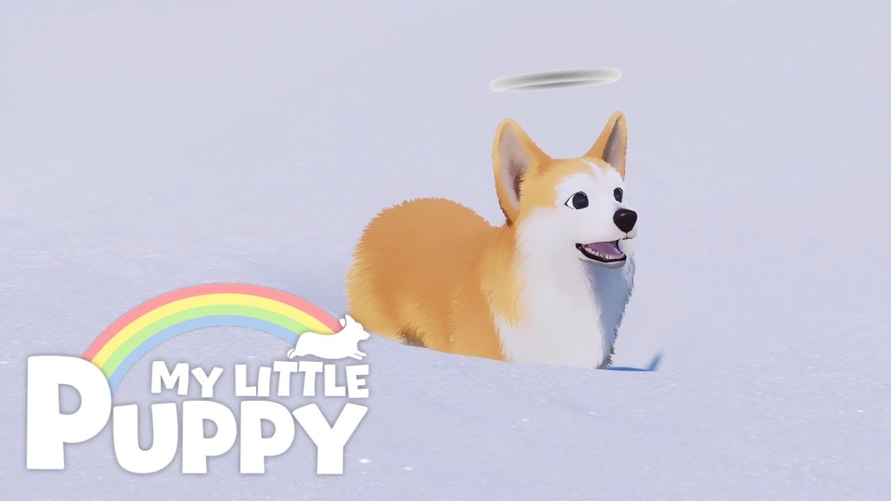 雪の中のボング。パパに会いに旅に出る犬の物語『 My Little Puppy -マイリトルパピー- 』#7