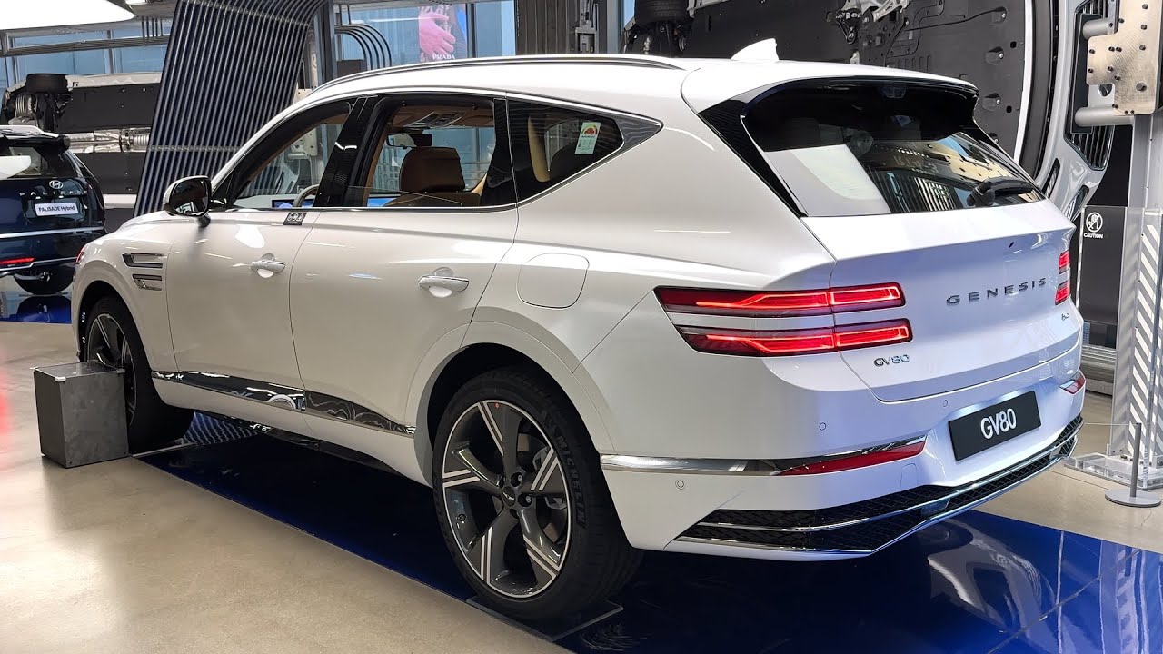 2025 Genesis GV80 Exterior and Interior Details | Luxury Flagship SUV