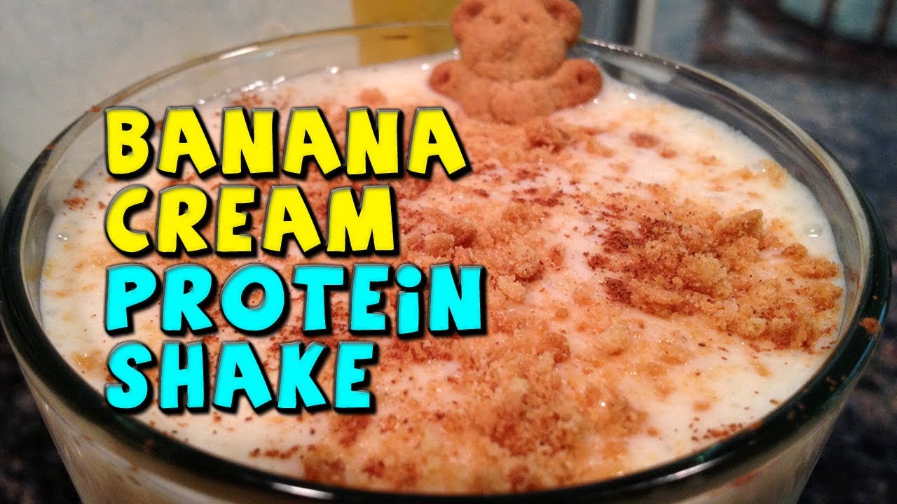 Banana Cream Protein Shake | Bodybuilding Smoothie