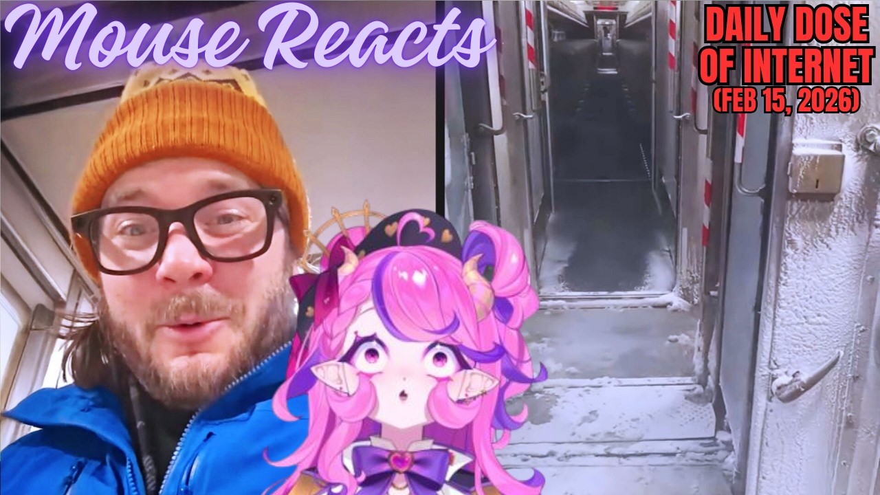 Mouse Reacts to Daily Dose of Internet: Nightmare Train Scenario (Feb 15, 2026)