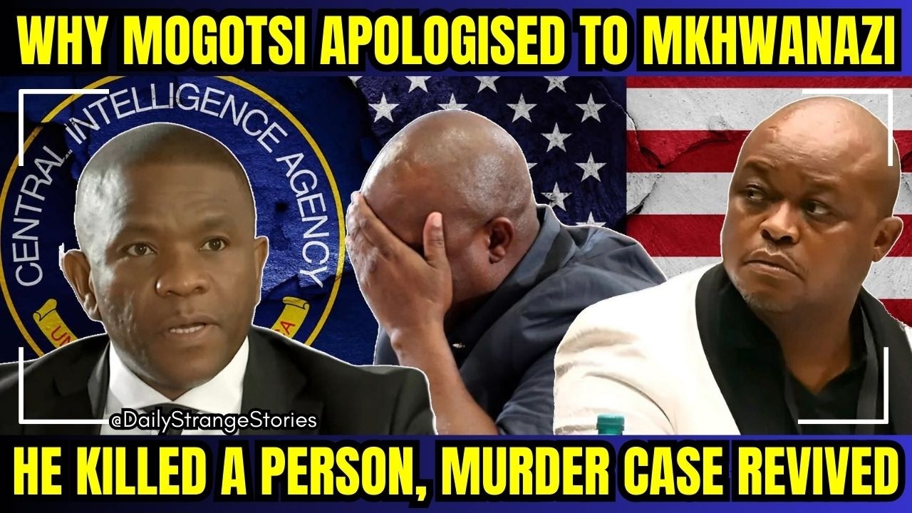 HE KILLED A PERSON: Why Brown Mogotsi reversed his CIA story & apologised to General Mkhwanazi