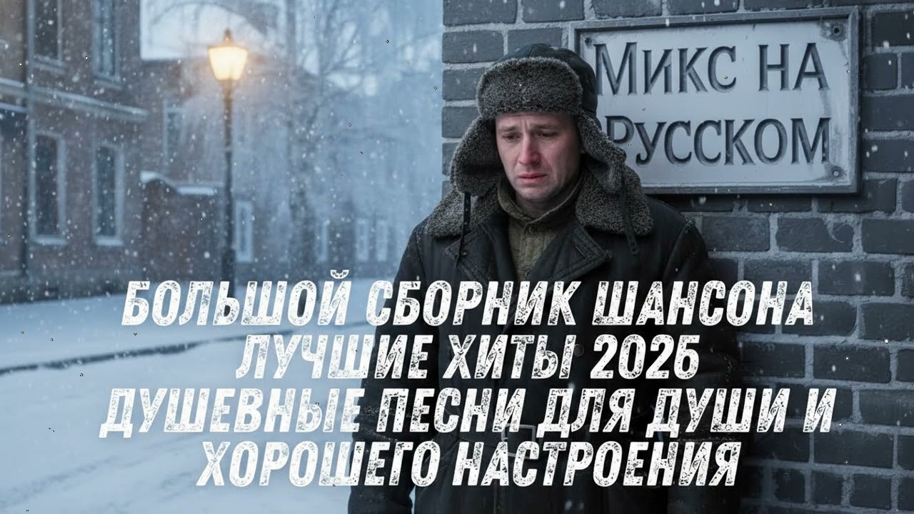 ❄️ Зимние хиты шансона – душевные песни для спокойствия и размышлений