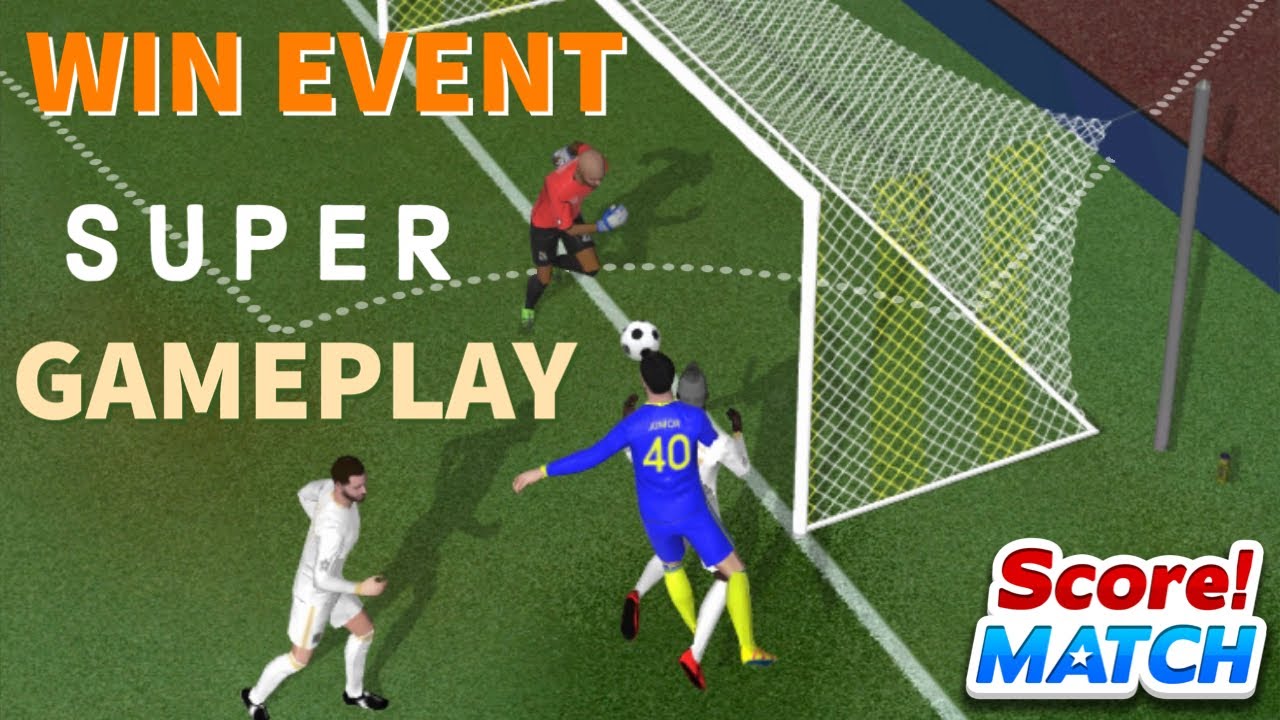 SCORE! MATCH SUPER GAMEPLAY ⚽️ WIN 🏆 EVENT GOLD MEDAL 🥇