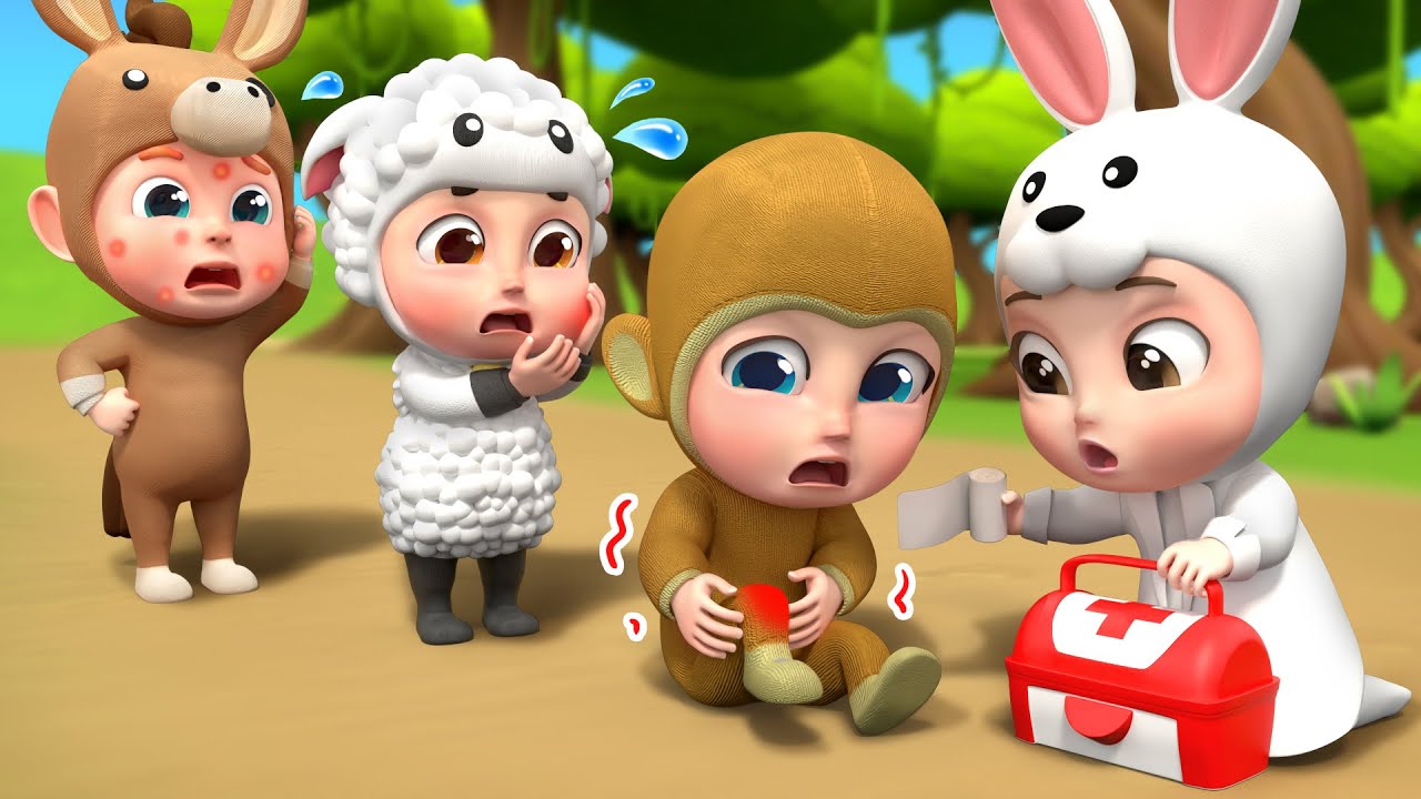 Doctor Song for Kids &ndash; Boo Boo Animals Check Up | Rosoo Kids Songs