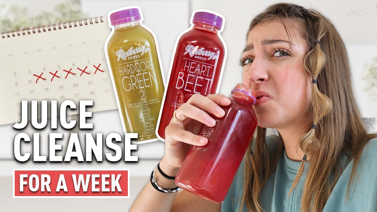 I Tried a JUICE CLEANSE for One Week... NOT What I Expected!