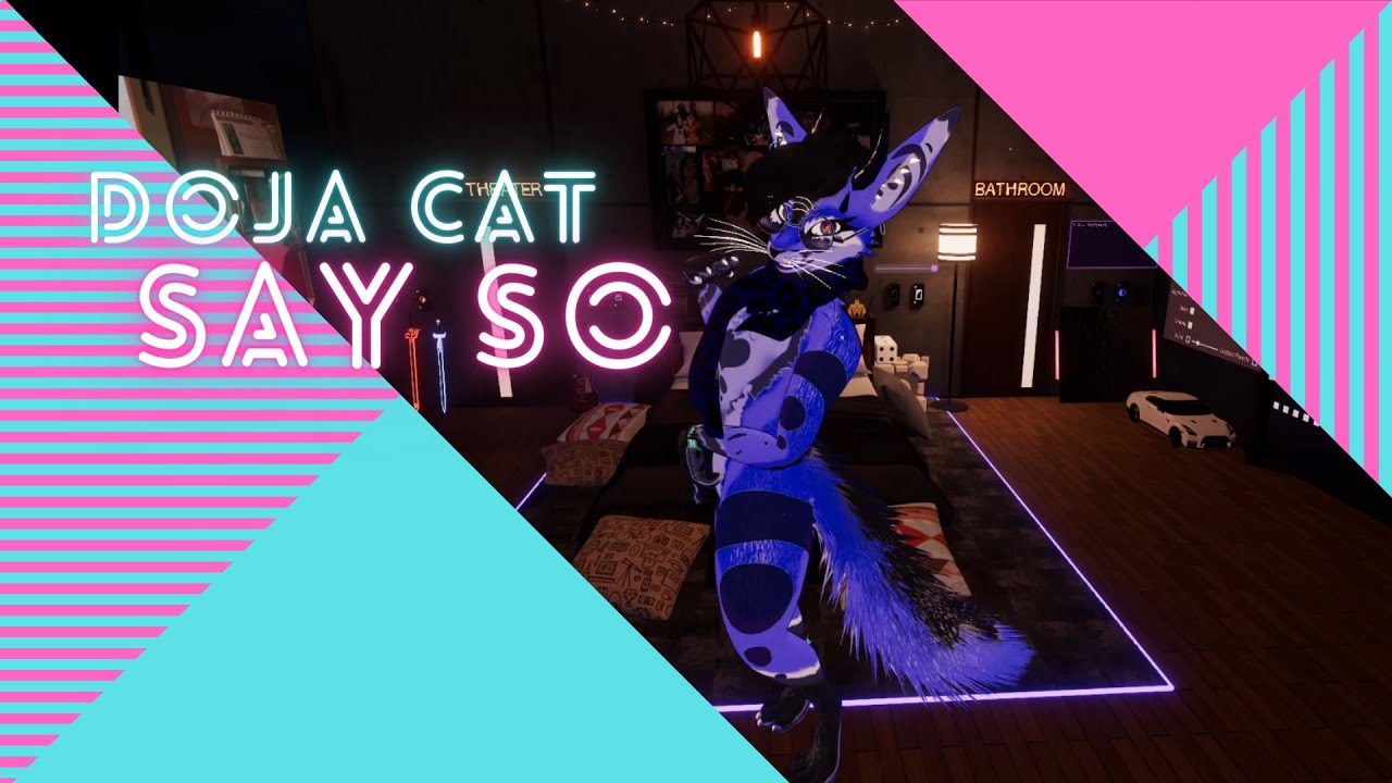 Dancing in VR to Doja Cats Say So