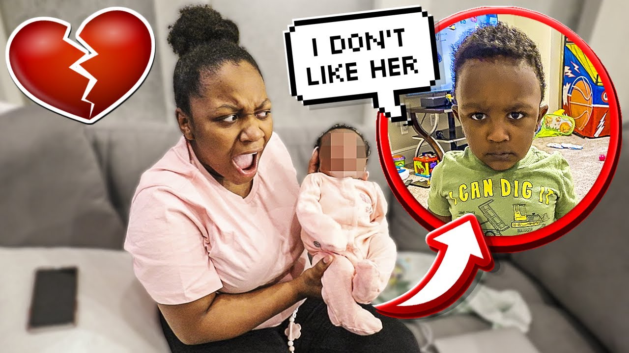 KASEN MEETS HIS BABY SISTER FOR THE FIRST TIME **EMOTIONAL REACTION**