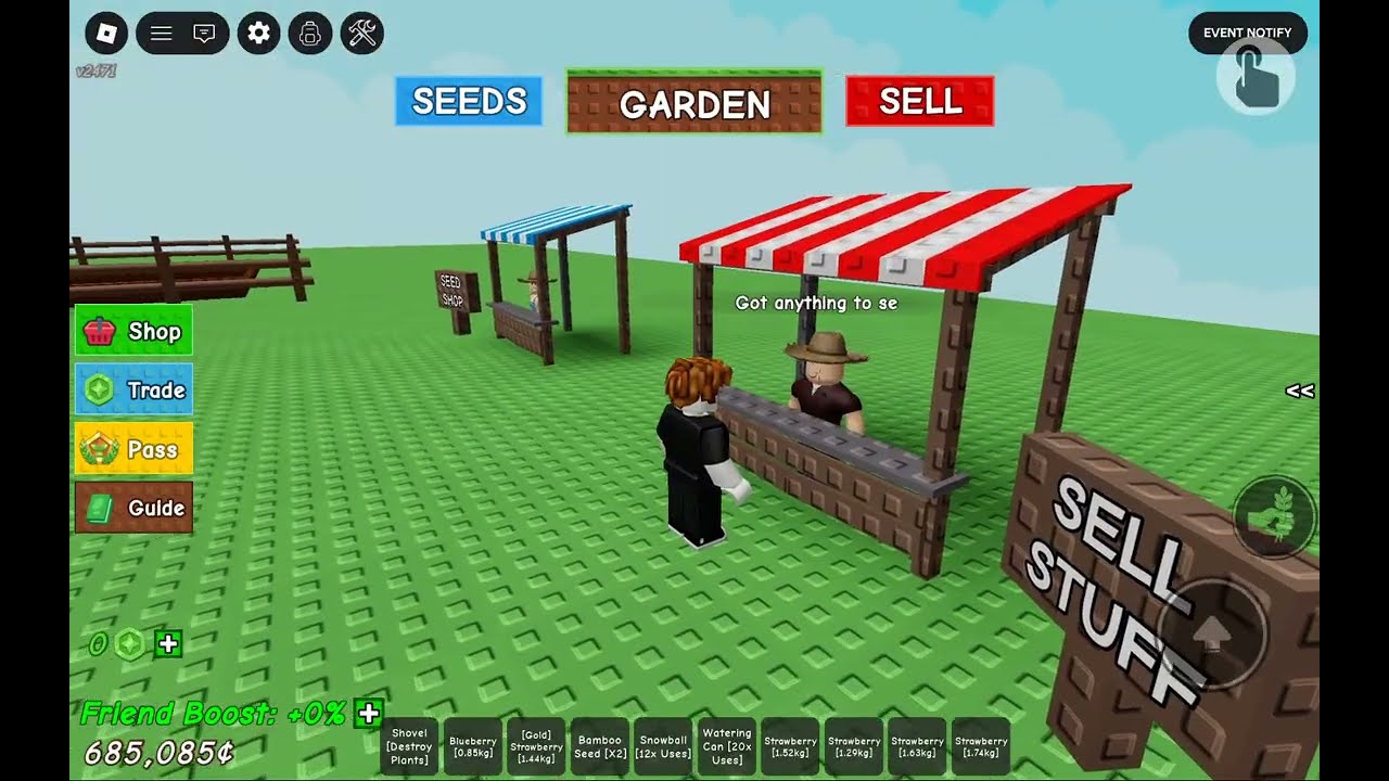 Grow a garden race but I get a DIVINE!