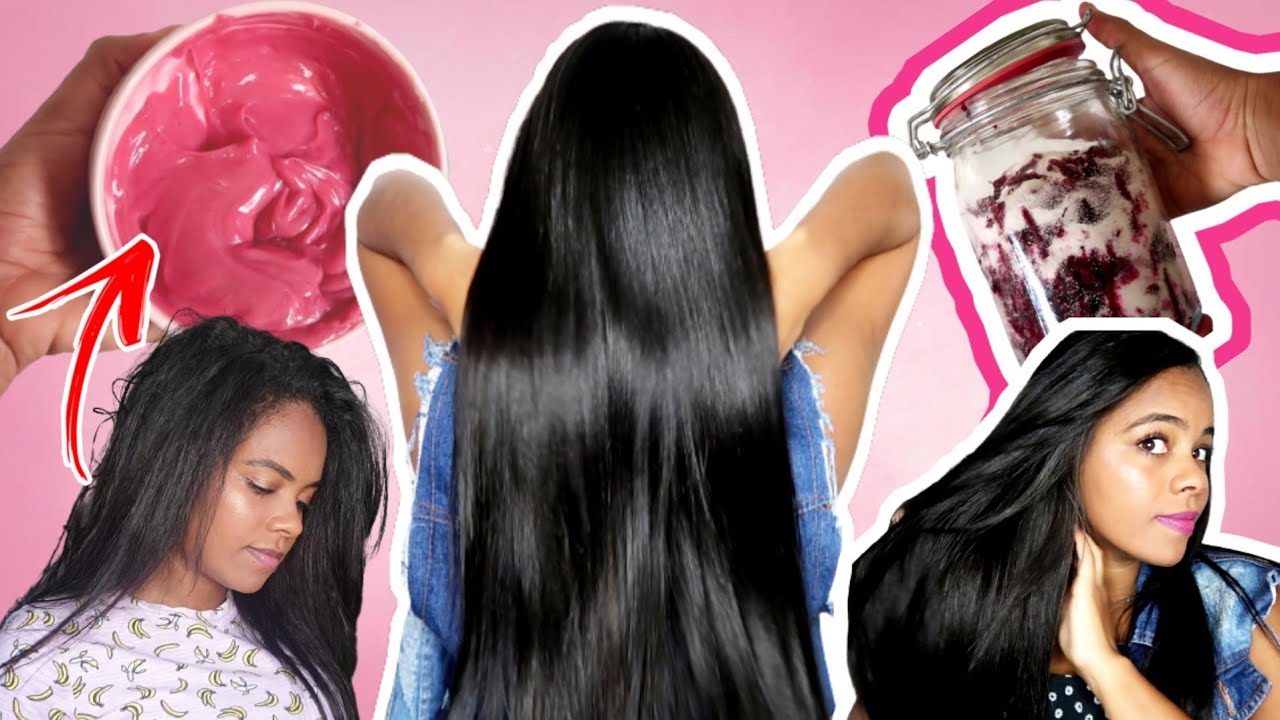 HIDRATAÇÃO BOMBA com mel de beterraba cabelo incrível em minutos