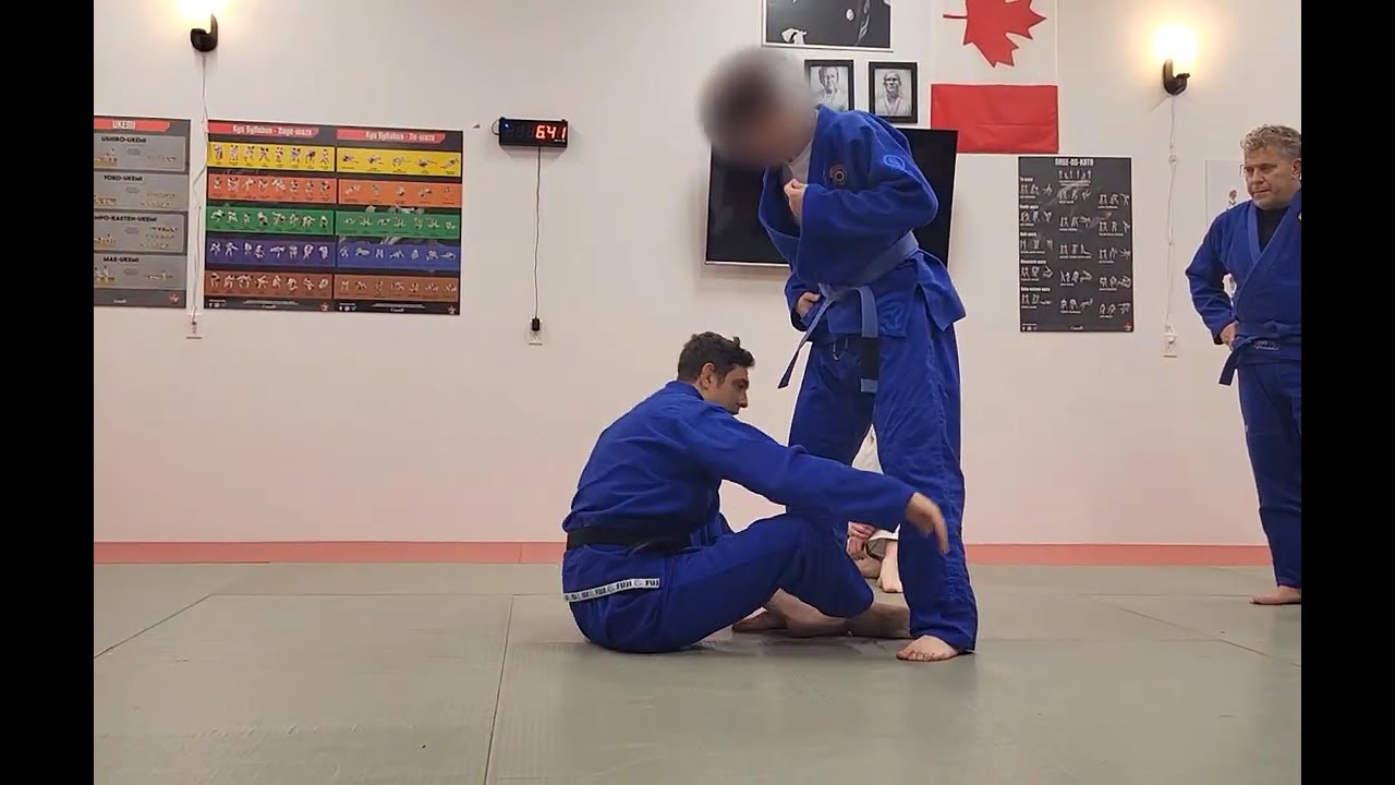 Single Leg X from shin-to-shin