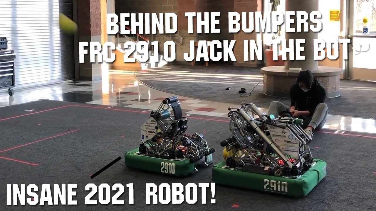 За бамперами FRC 2910 Jack in the Bot Infinite Recharge 2021 Первые обновления прямо сейчас