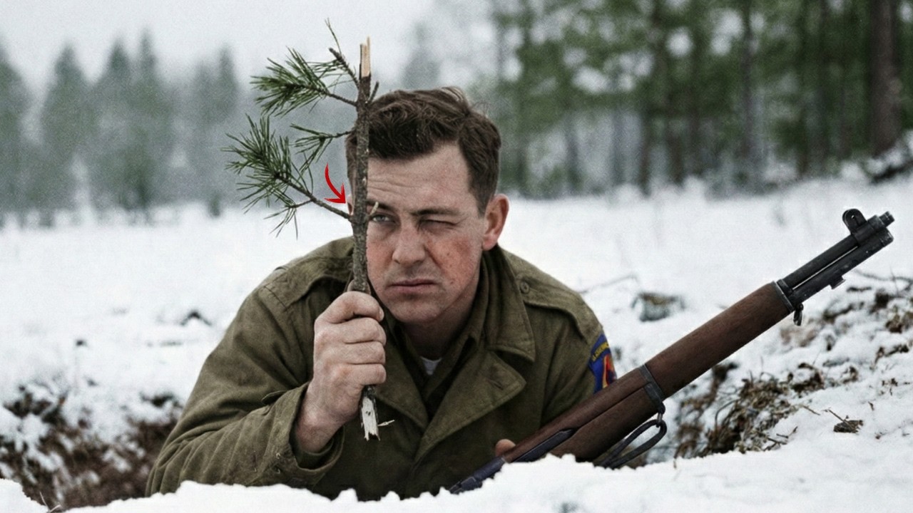 How a U.S. Sniper's 'Stick Trick' Found German AA Gun at 1,600 Meters and Saved 150 Americans
