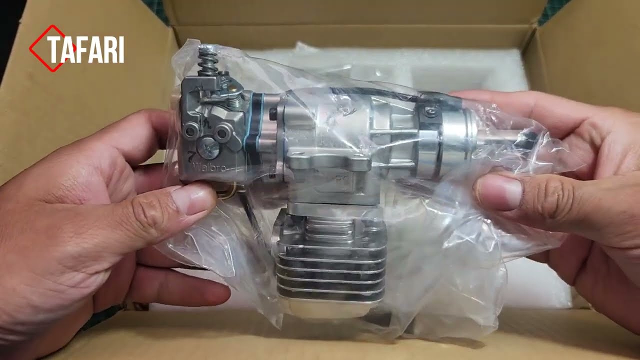 RCGF Stinger 10cc petrol gas engine - Unboxing