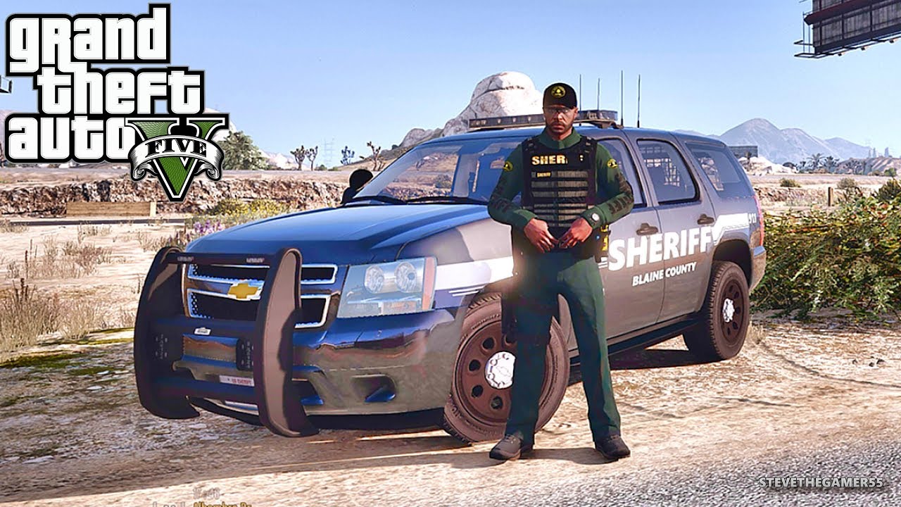 GTA 5 MODS LSPDFR 885 - TAHOE PATROL!!! (GTA 5 REAL LIFE PC MOD)