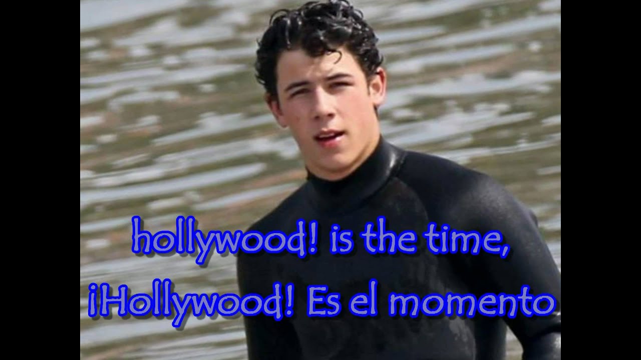Jonas L.A - L.A Baby Lyrics English & Spanish - Jonas Brothers(HD)