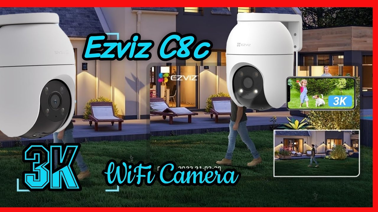 Ezviz smart home camera | Ezviz C8c camera | ezviz cctv wifi camera | 3k camera | Budget Gadgets