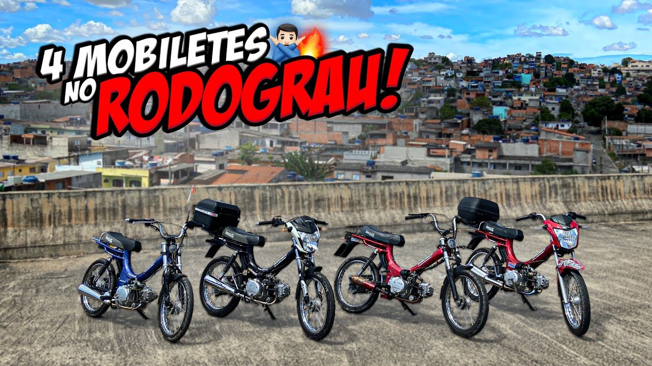 FUI NO RODOGRAU DE MOBILETE ! ( DEU RUIM A MOBY ESTRAGOU!?) MOBIVLOG