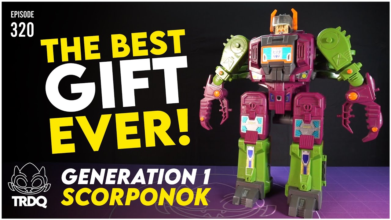 TRDQ: Transformers Generation 1 Scorponok Review