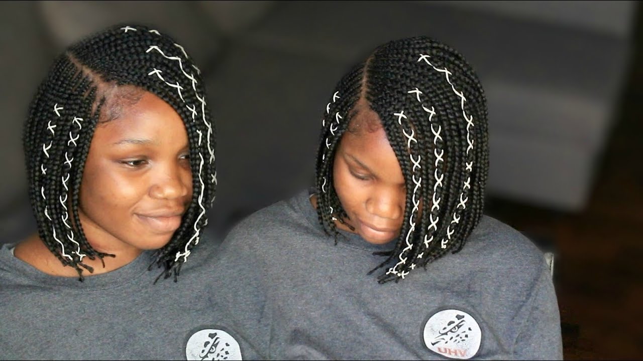 How To - 5 Layer Braided Bob Cornrow