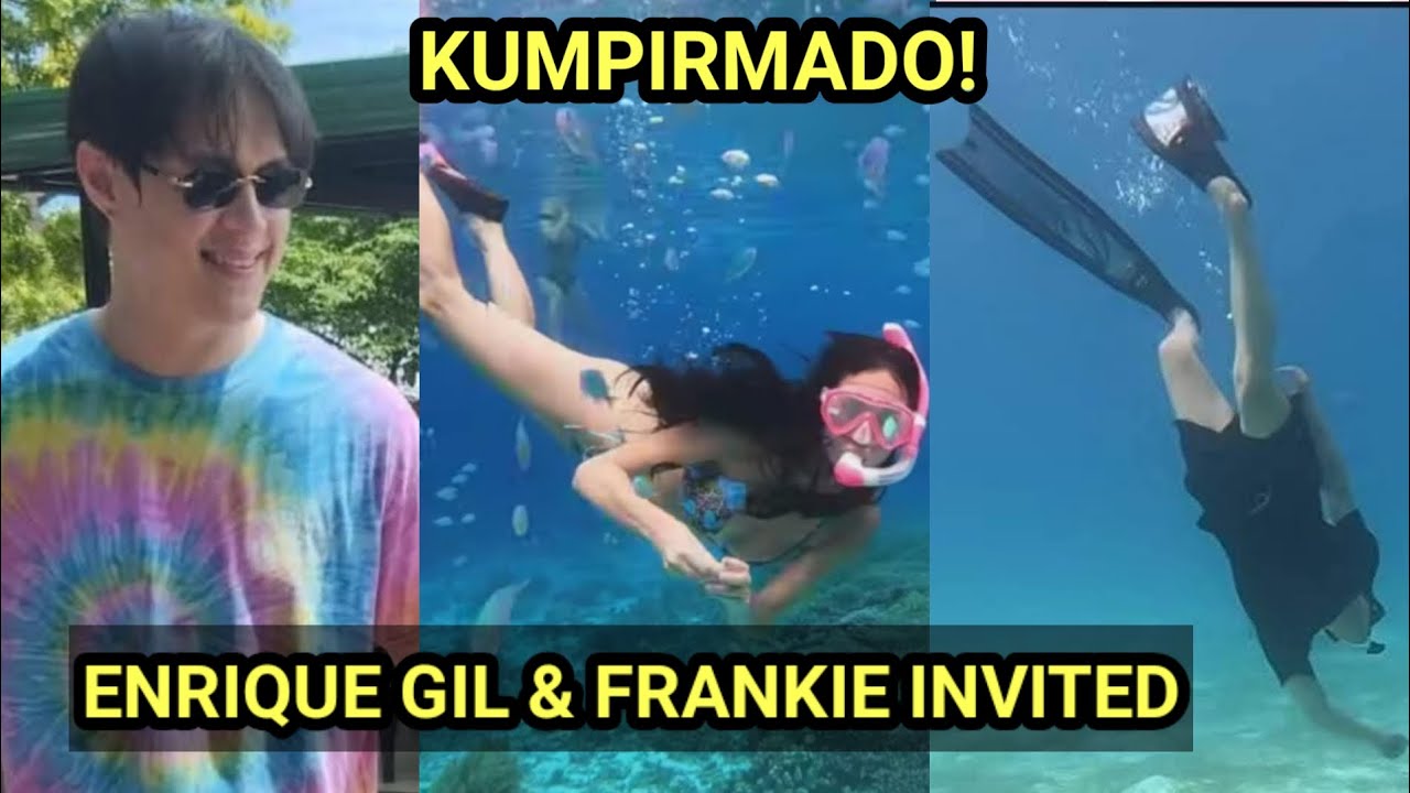 #lizquen,Confirmed! ENRIQUE GIL & FRANKIE Imbitado.Fans ibat iba ang reactions.