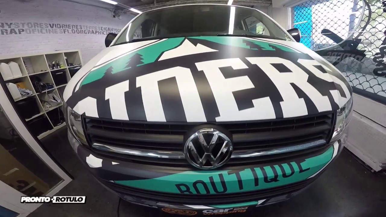 Una furgo muy especial - Vinilado VW Transporter Riders Boutique - Car Wrapping by Pronto Rotulo