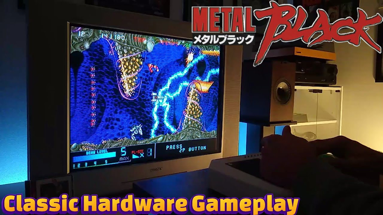 METAL BLACK - Sega Saturn - Sony Trinitron | Classic Hardware | Gameplay