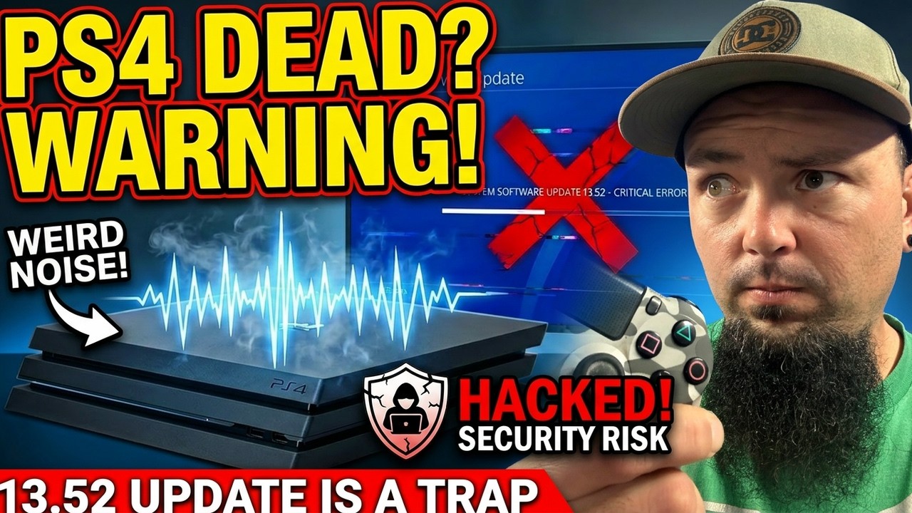 ВНИМАНИЕ: Обновление ПО PS4 13.52 издает странные звуки &mdash; Угроза безопасности