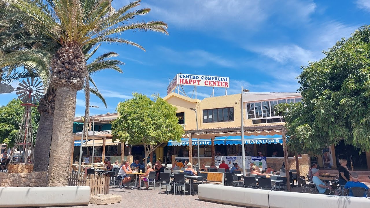 Fuerteventura, Caleta de fuste, the happy centre