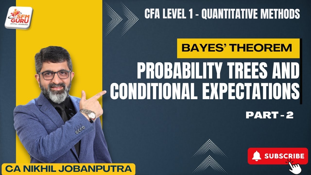 Probability Trees & Conditional Expectations (Bayes' Theorem) | CFA Level 1 | Quantitative Methods