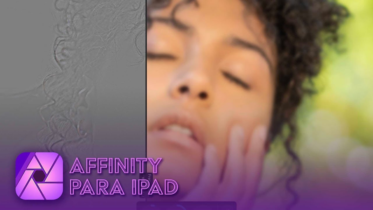 Separación de frecuencias en Affinity Photo para iPad | Super Fácil