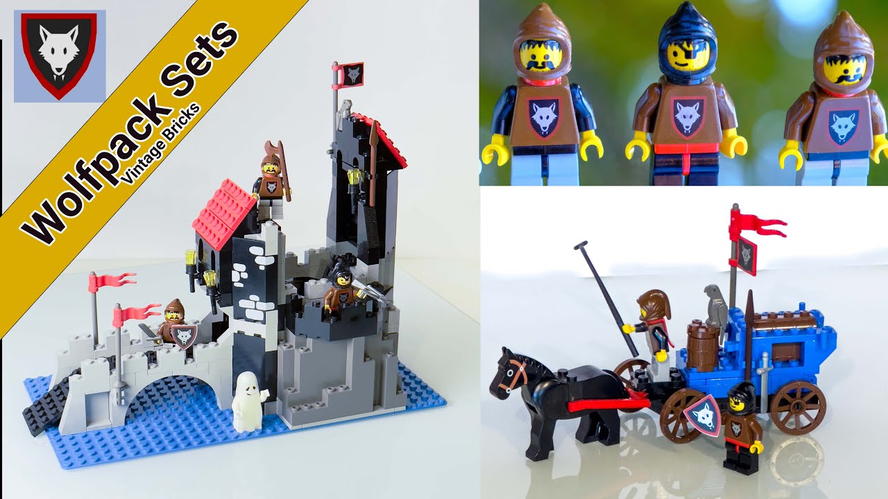 Обзор всех наборов LEGO Wolfpack — Классический замок 6075 6038 1596
