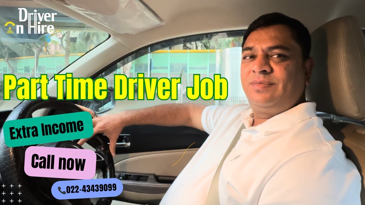 Part Time Driver Job Extra Income | Driver Part time Jobs | मुंबई में Drivers के लिए Job in हिंदी
