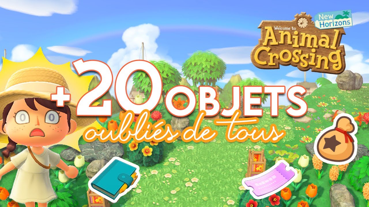 +20 OBJETS GÉNIAUX POUR DÉCORER, POURTANT SOUVENT OUBLIÉS 🌼 - ANIMAL CROSSING NEW HORIZONS
