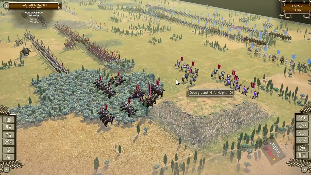 Macedonia #3 Wars with Achaia : Field of Glory Empires and Battle with FoG2