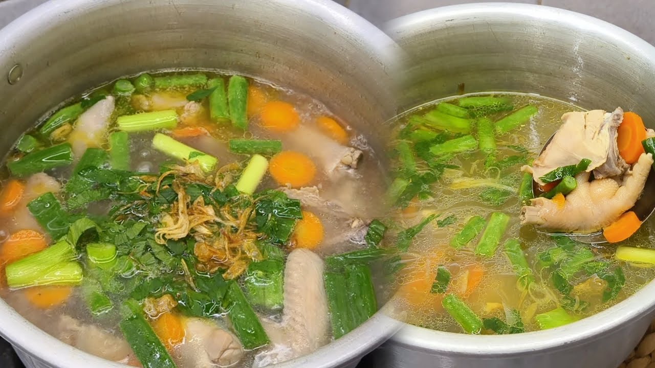RESEP SAYUR SOP AYAM