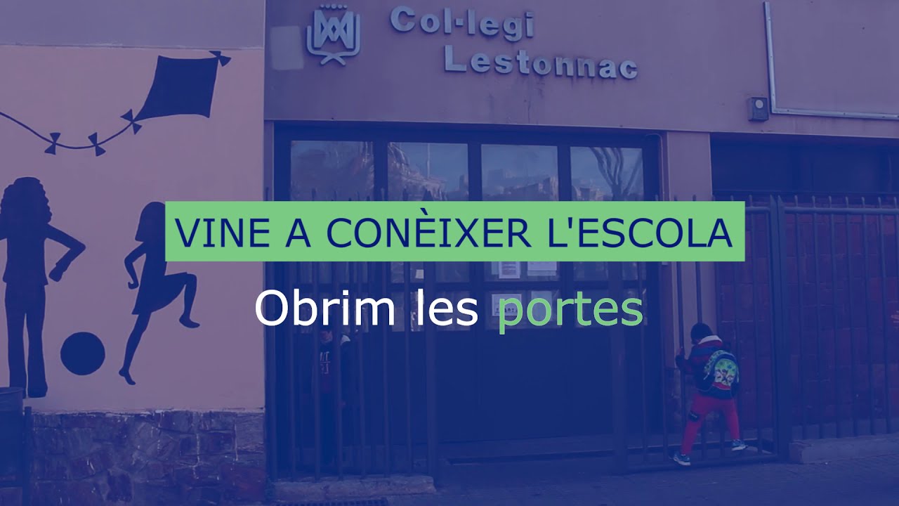 Lestonnac Badalona: Vine a conèixer l'escola!