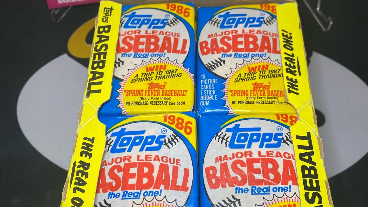 Ripping Nostalgia! Opening a Wax Box of 1986 Topps Baseball. Did We Hit Big?!