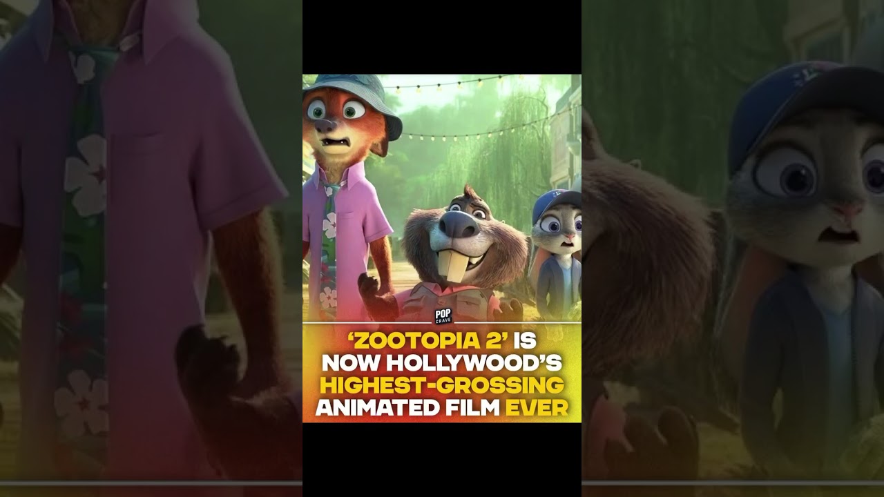 «Зверополис 2» стал самым кассовым анимационным фильмом Голливуда всех времен, преодолев отметку ...